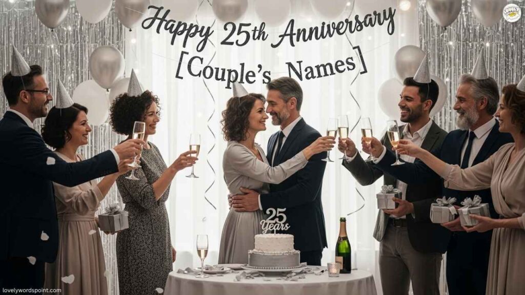 25th Wedding Anniversary Wishes For Best Friend