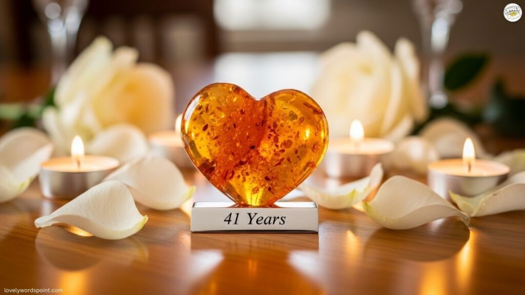 41st Wedding Anniversary Stone