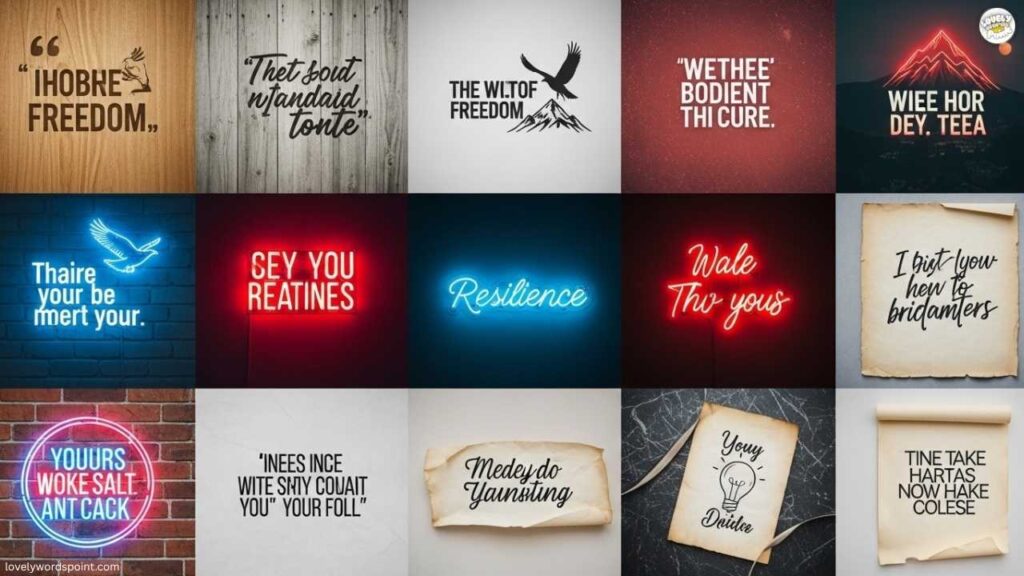 Compilation of Inspirational Quotes