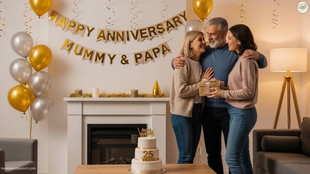 Marriage Anniversary Wishes for Mummy Papa from Daughter