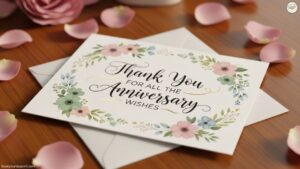 thank you quotes for anniversary wishes